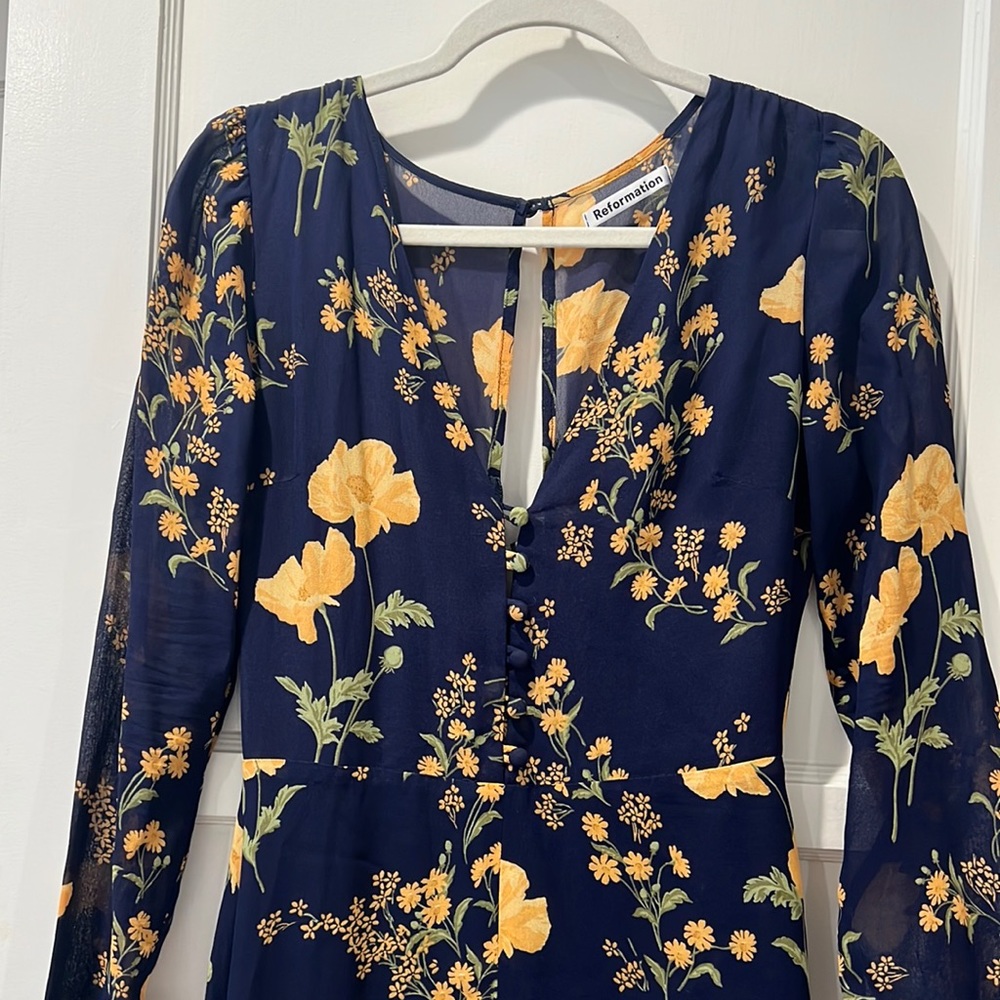 Long sleeve Reformation dress
